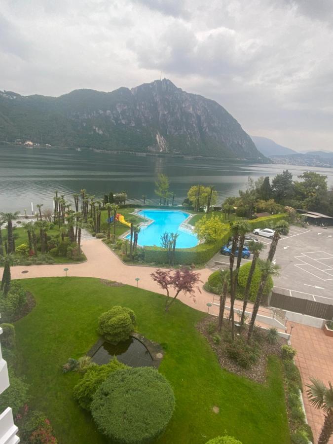 Holiday On The Lake Lugano 4 Bissone Exterior photo