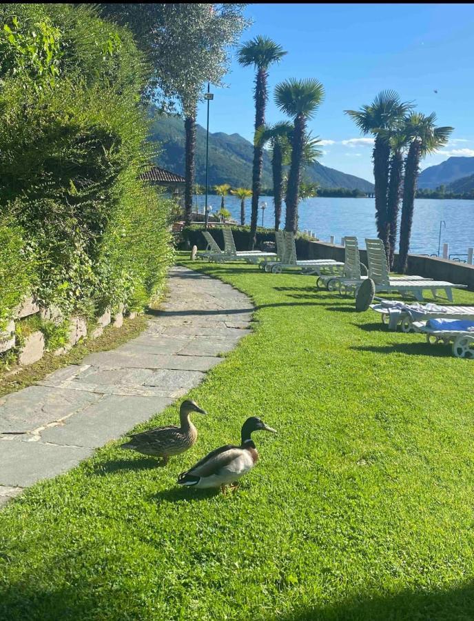 Holiday On The Lake Lugano 4 Bissone Exterior photo