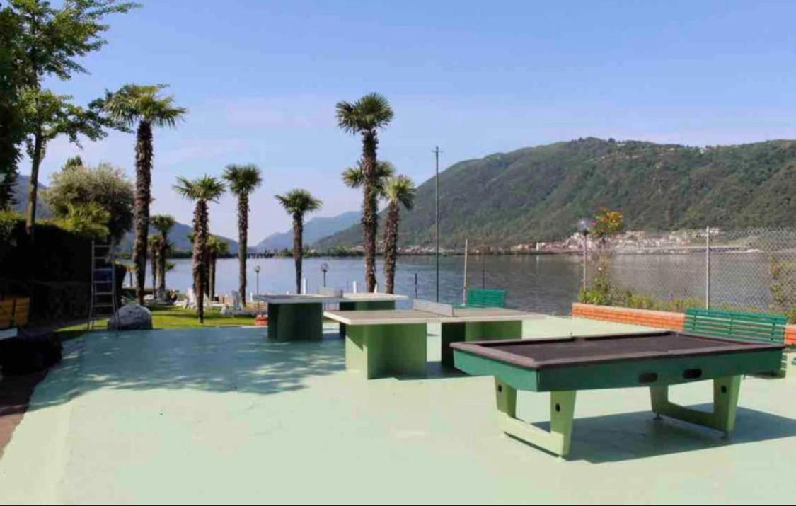 Holiday On The Lake Lugano 4 Bissone Exterior photo